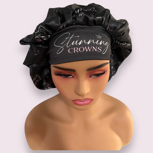 Black/Purple Standard Bonnet