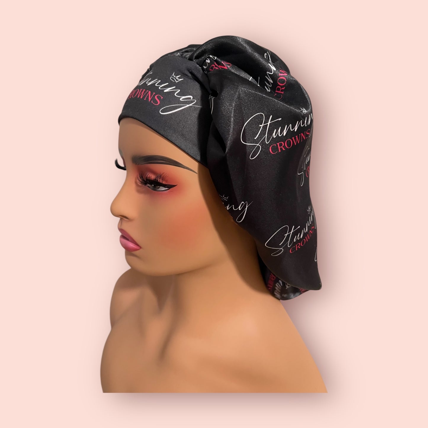 Black/Pink Standard Bonnet
