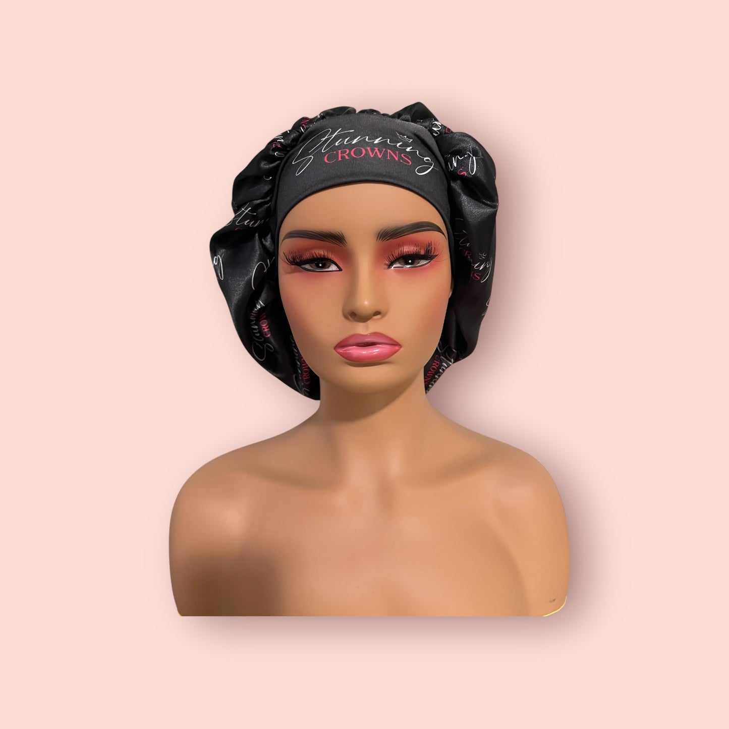 Black/Pink Standard Bonnet