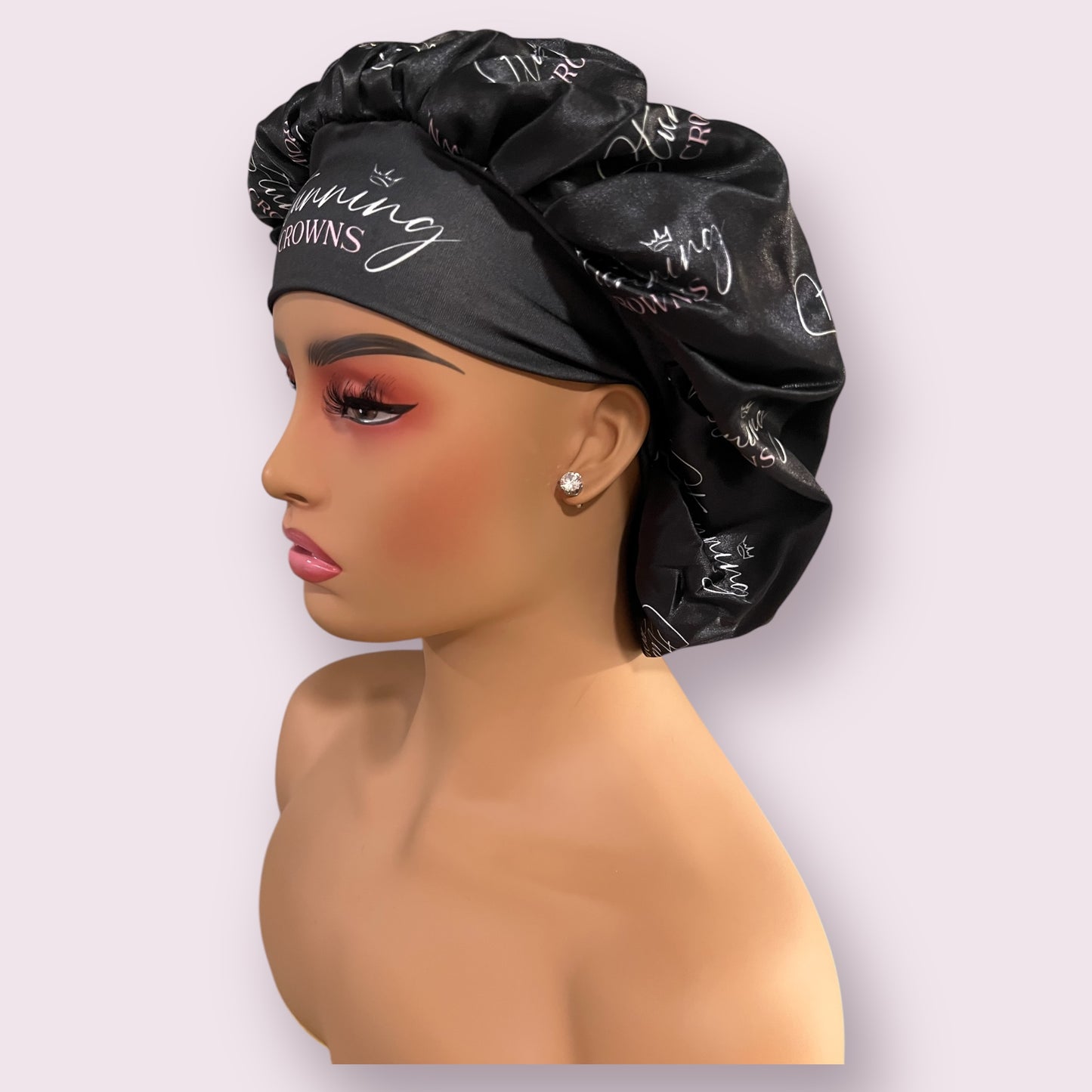 Black/Purple Standard Bonnet